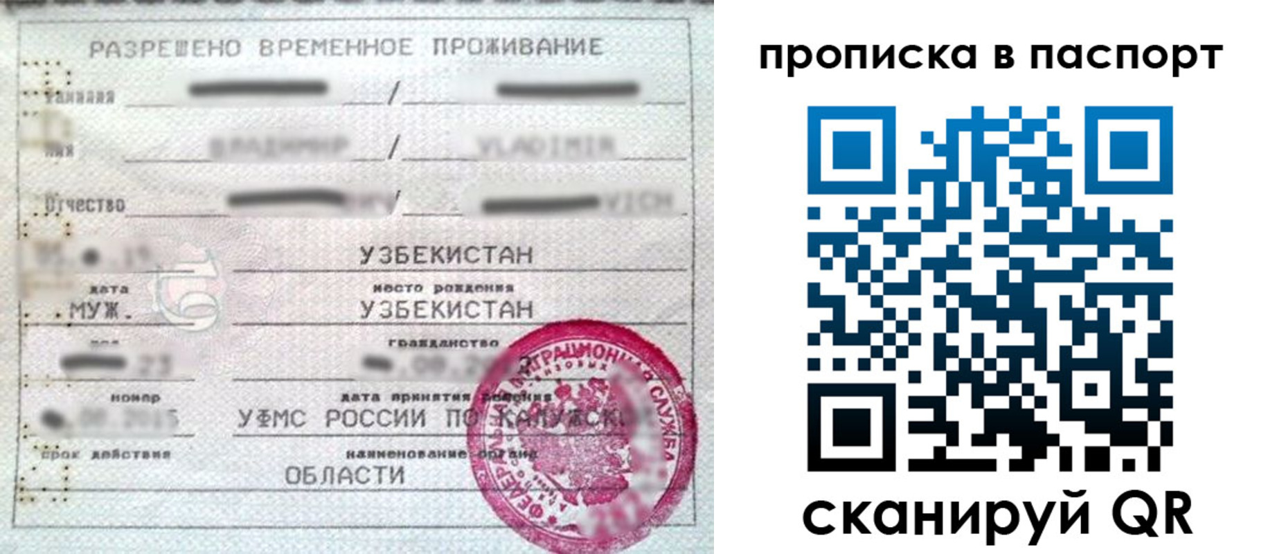 временная регистрация в Звенигороде